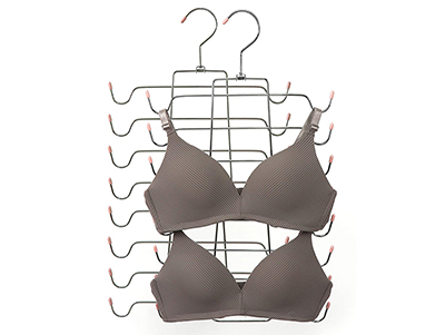 Metal Folding Space Saving Multifunctional Bra Hangers